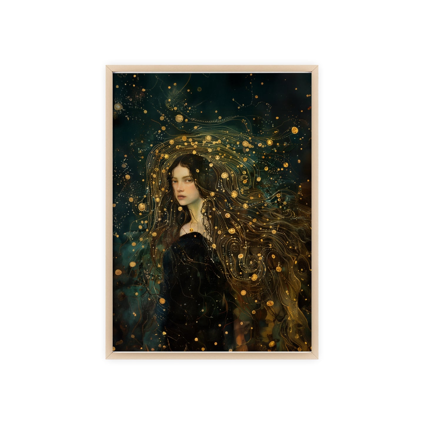 Portrait persoonnalisable- Stella Klimt Style