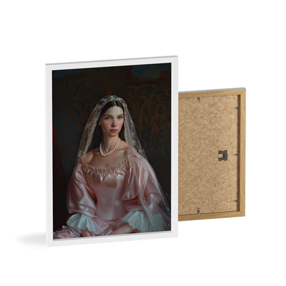 Portrait personnalisable - Rose style classique