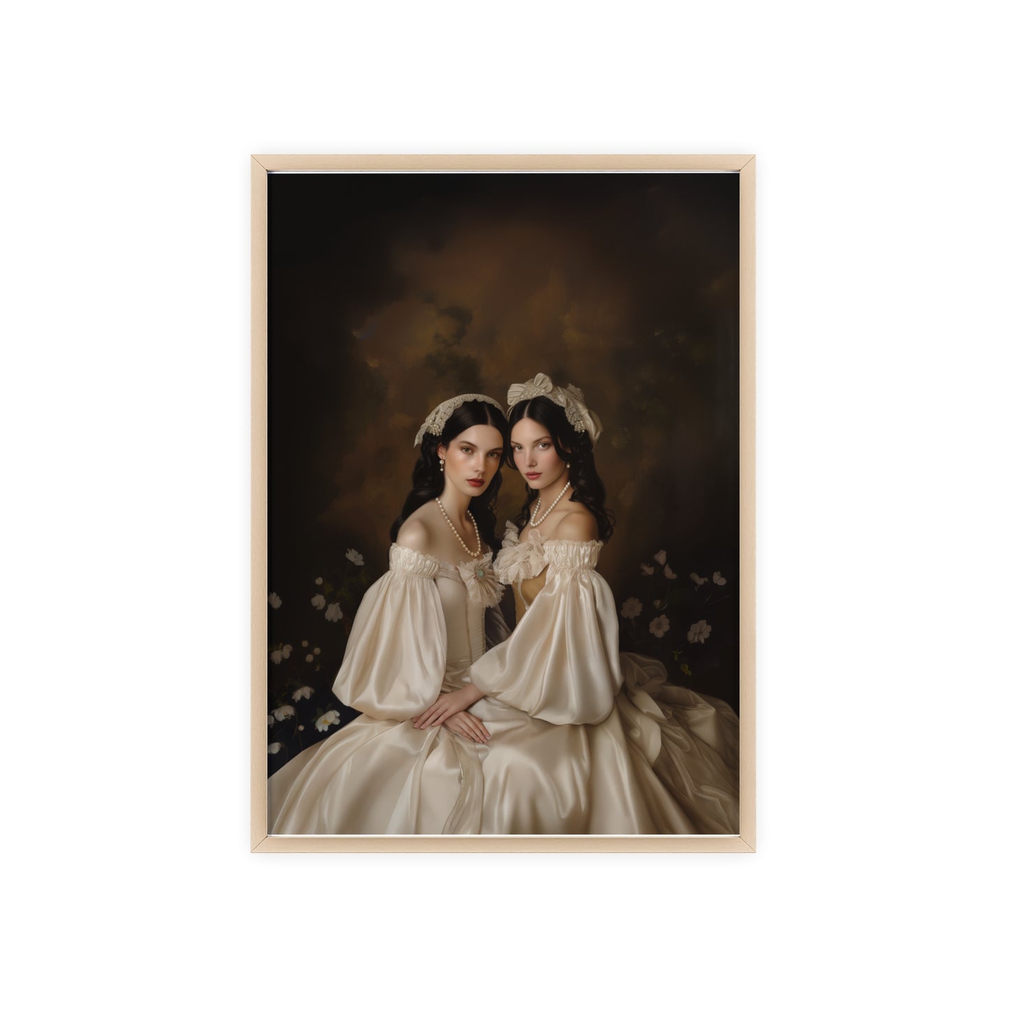 Portrait personnalisable - Louise&Albane style classique