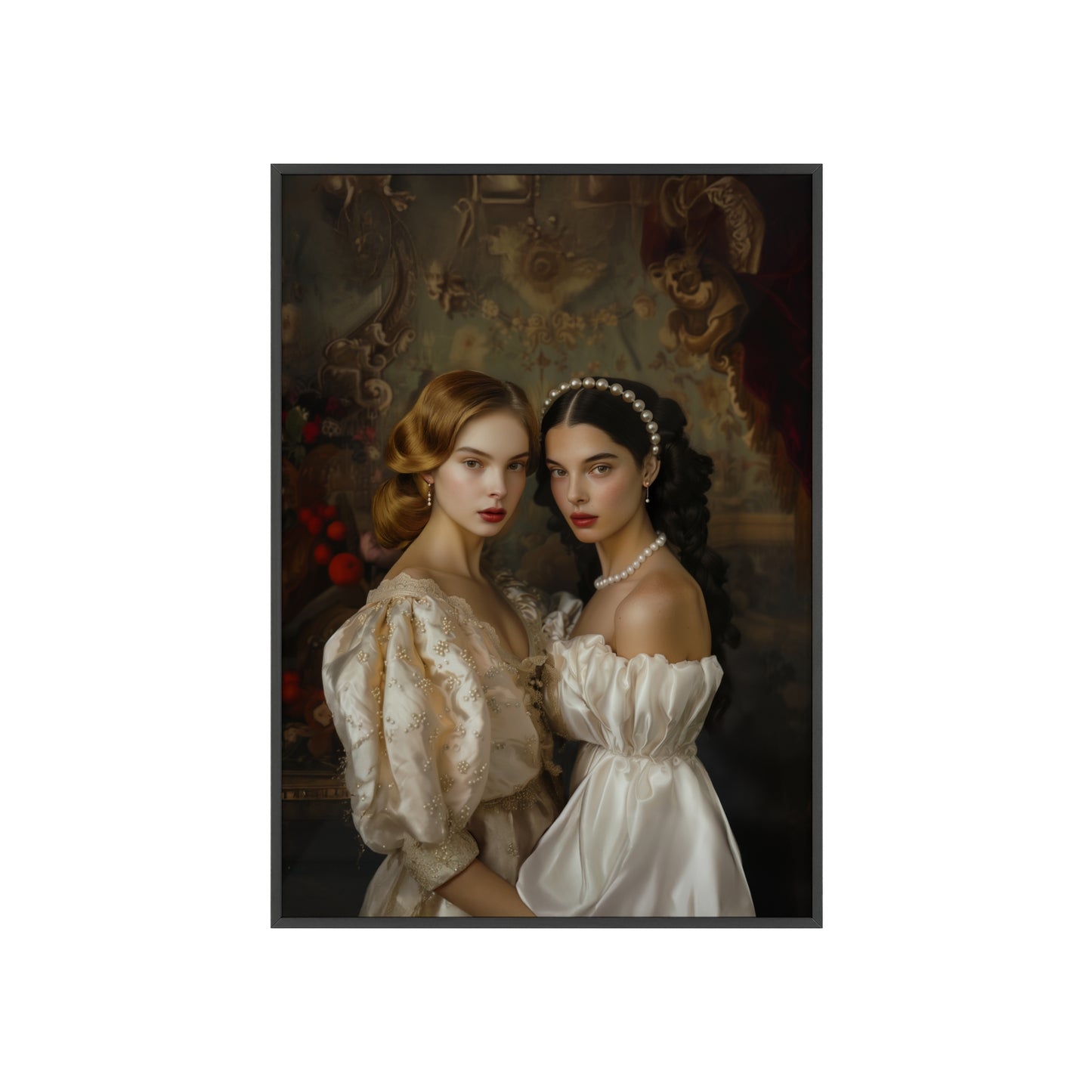 Portrait personnalisable - Dalilah&Lilah style classique