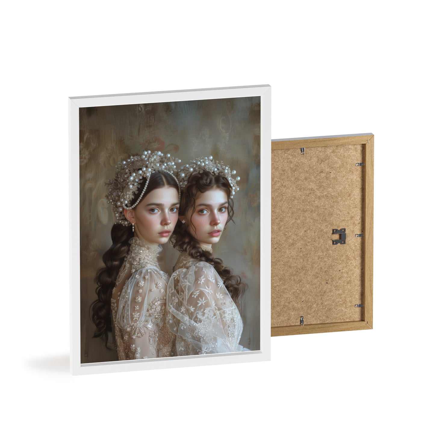 Portrait personnalisable - Soeurs Mira Style classique