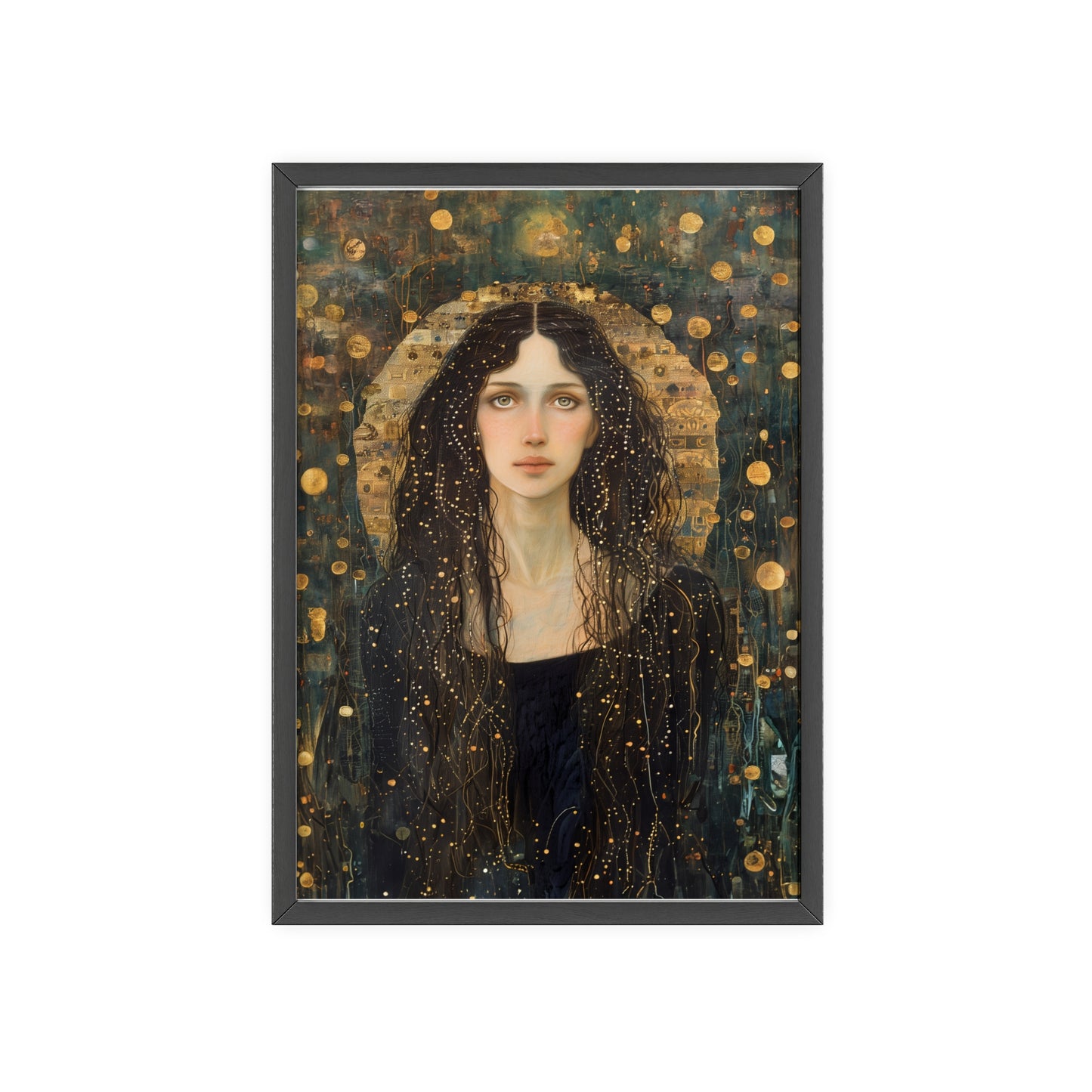 Portrait personnalisable - Elisa Klimt Style