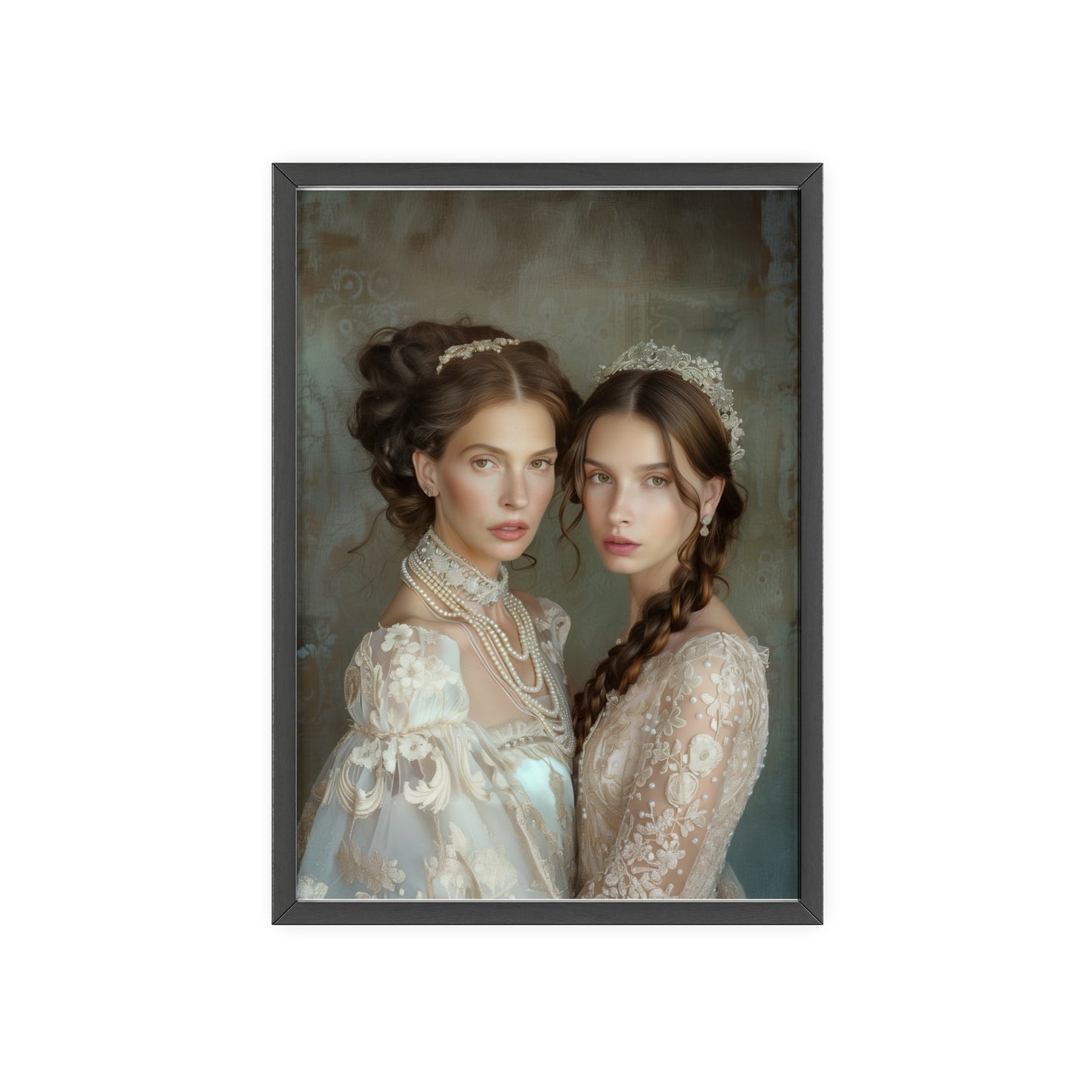 Portrait personnalisable - Mathilde&Fille style classique