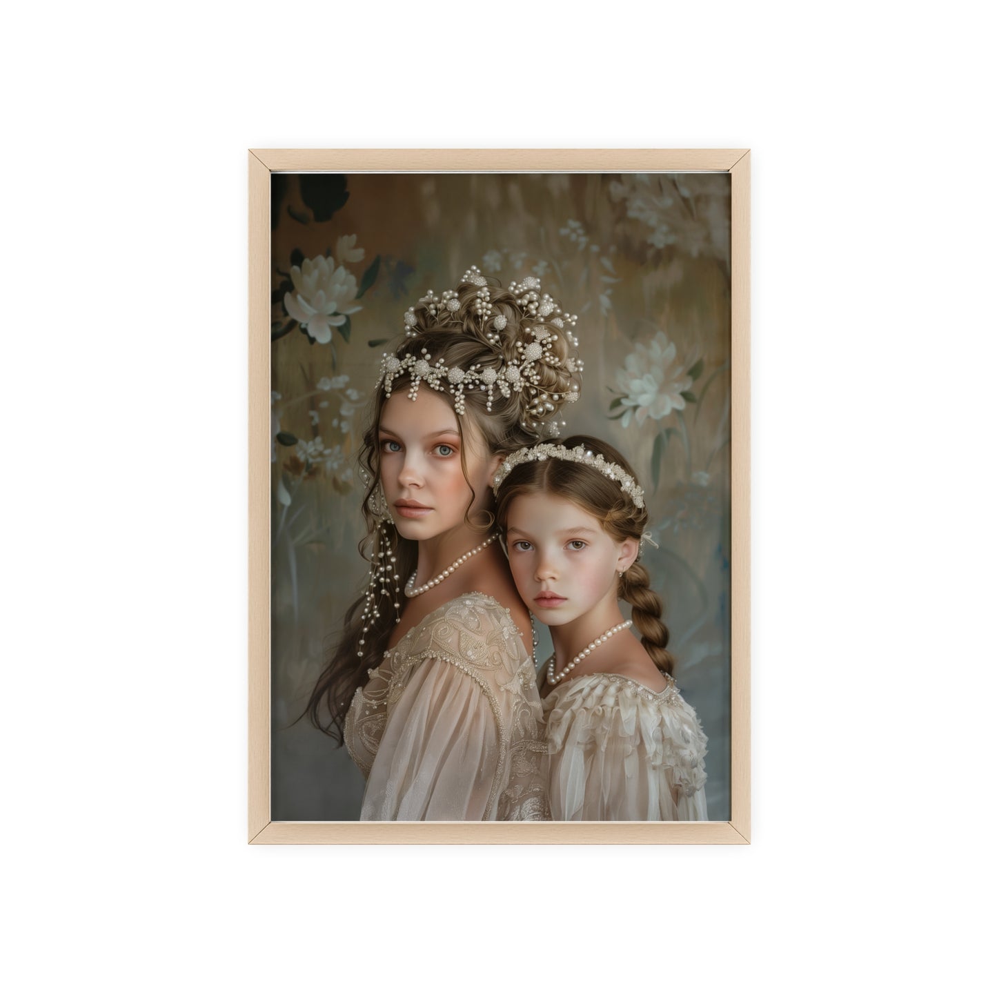 Portrait personnalisable - Marion&Fille style classique