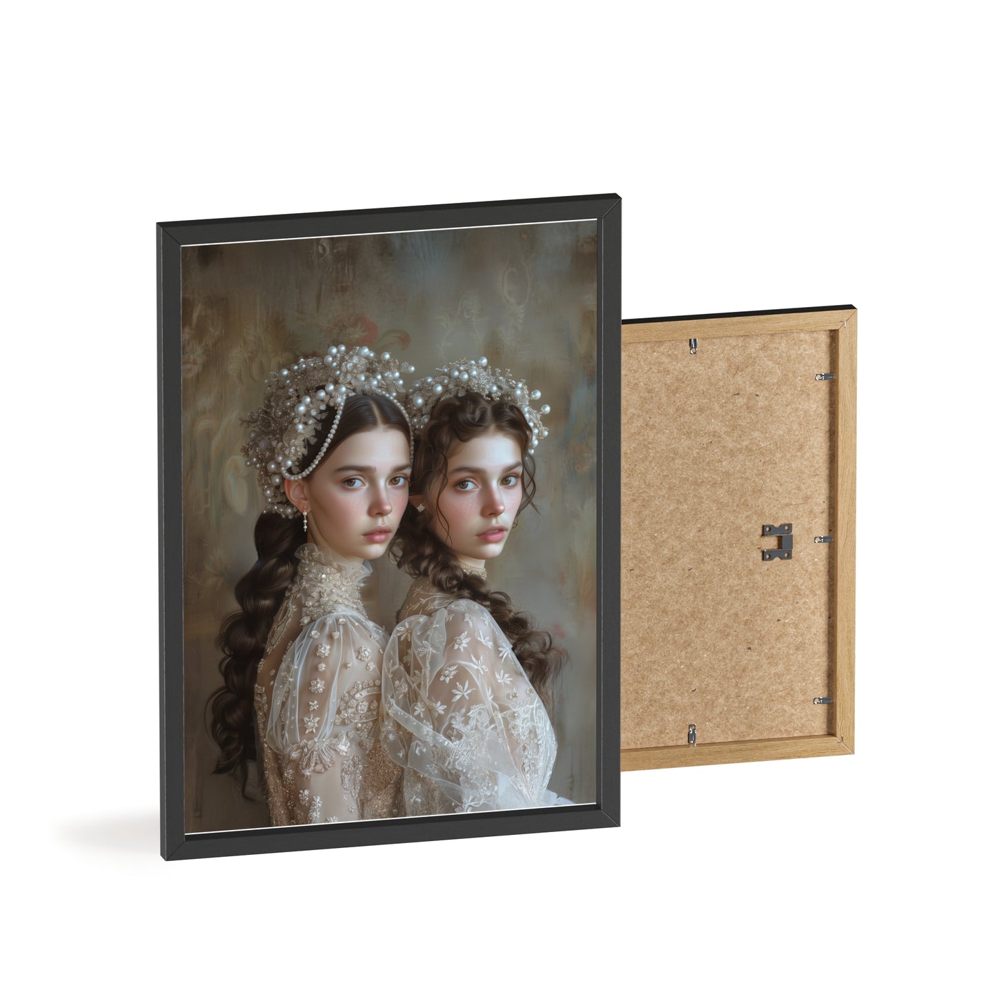 Portrait personnalisable - Soeurs Mira Style classique