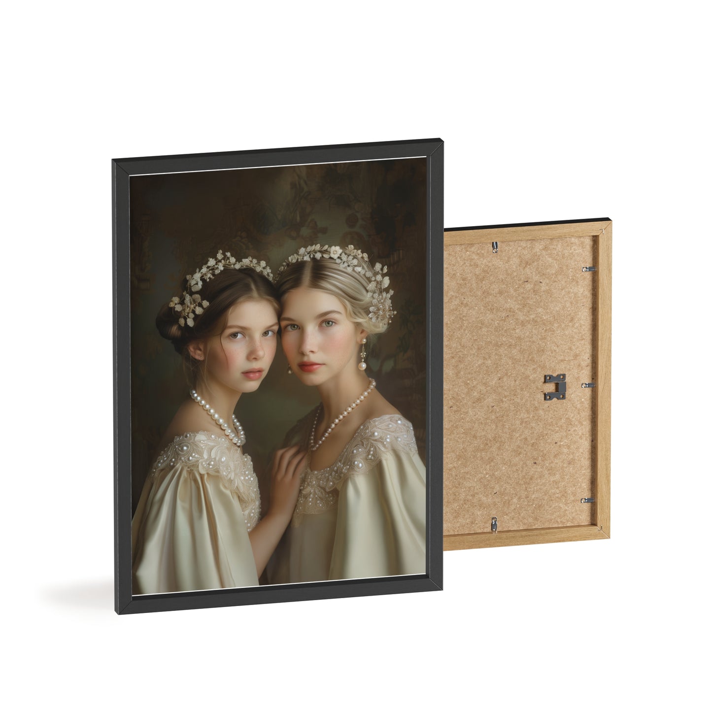 Portrait personnalisable - Victoria&Fille style classique