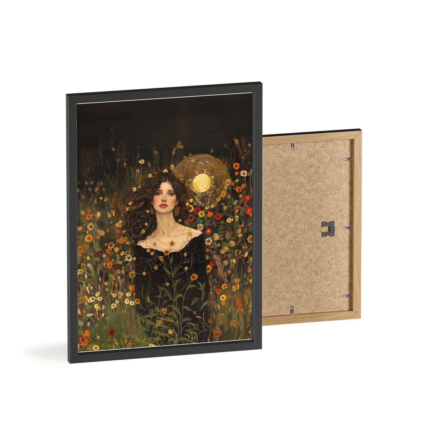 Portrait personnalisable - Lilie Klimt Style