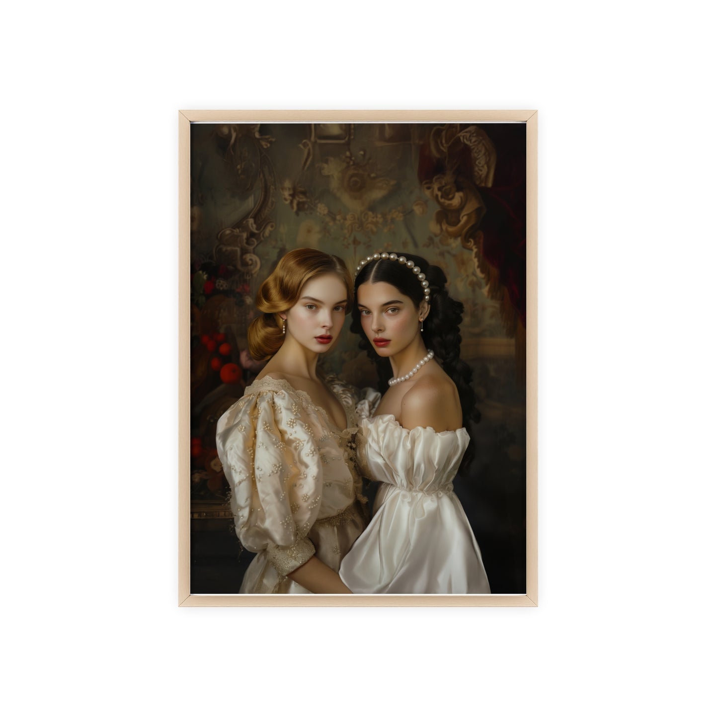 Portrait personnalisable - Dalilah&Lilah style classique