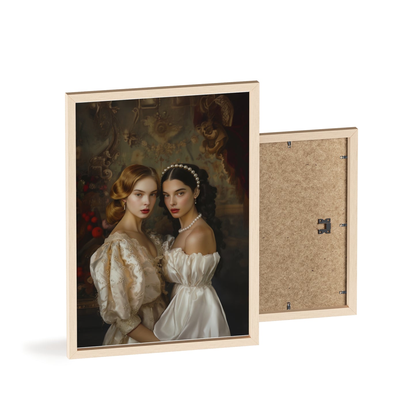 Portrait personnalisable - Dalilah&Lilah style classique