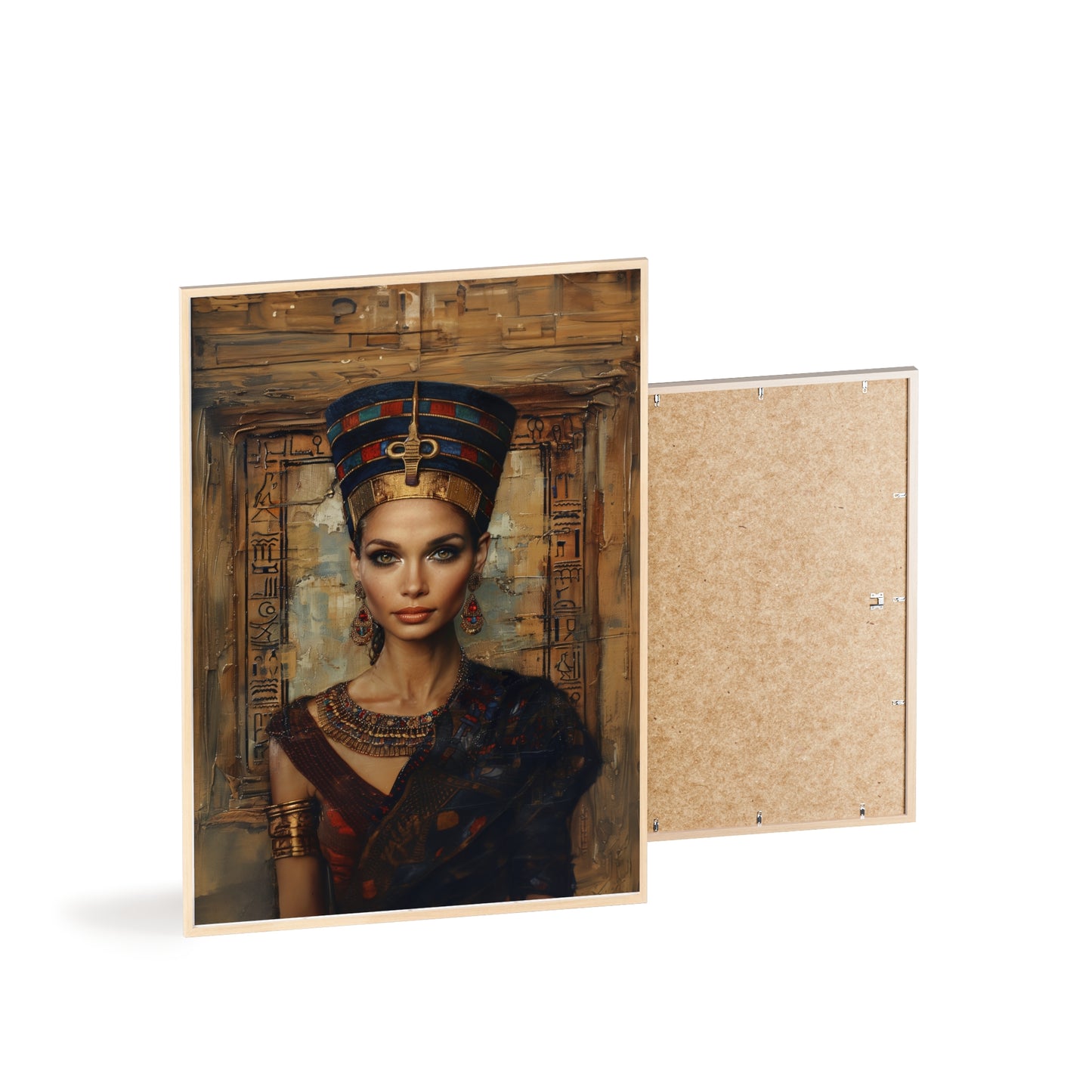 Portrait personnalisable - Nefertiti style égyptien