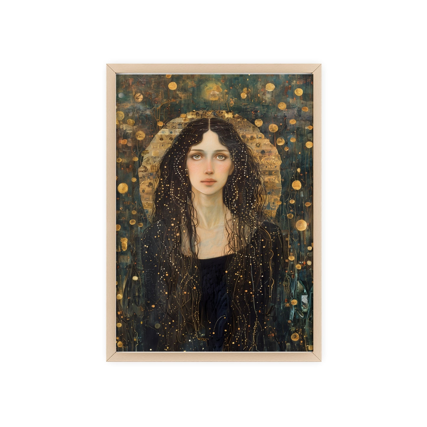 Portrait personnalisable - Elisa Klimt Style