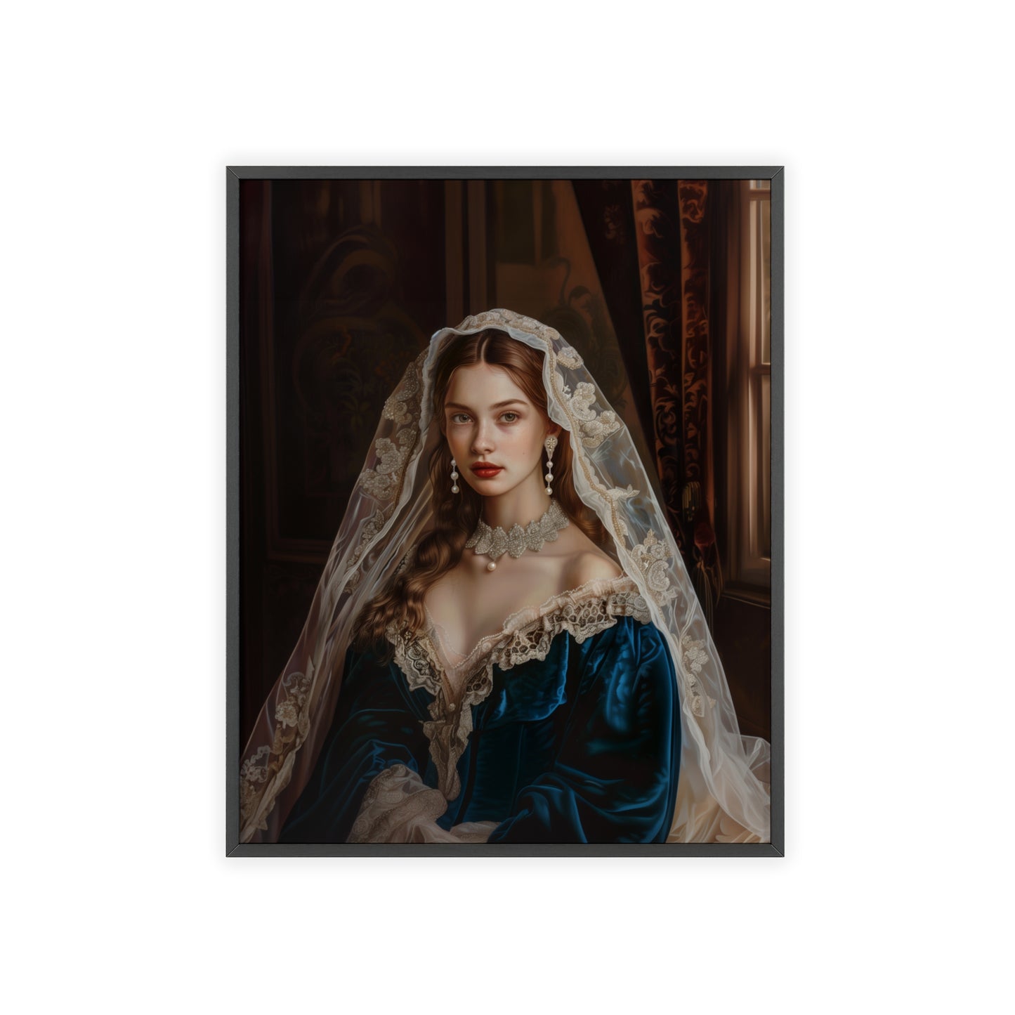 Portrait personnalisable - Rosalie style classique