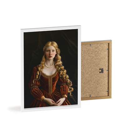 Portrait personnalisable - Blanche style classique