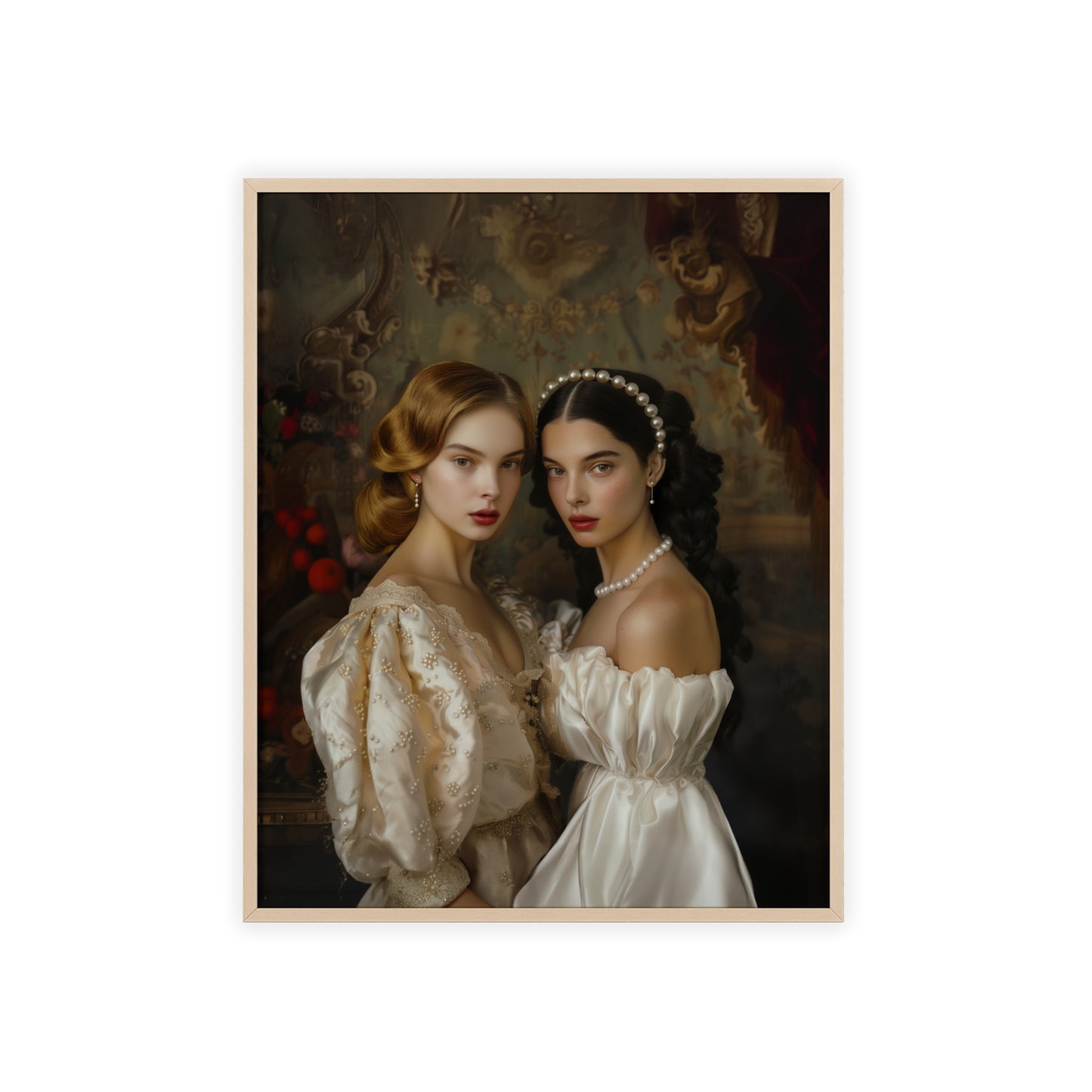 Portrait personnalisable - Dalilah&Lilah style classique