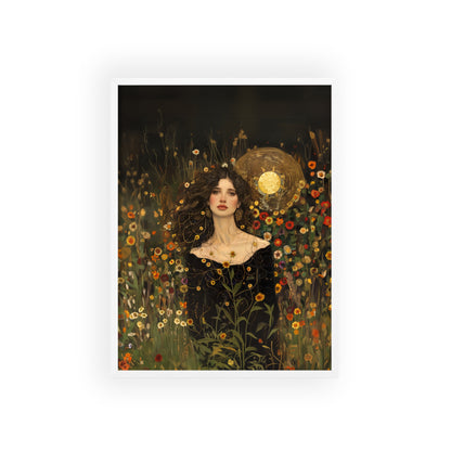 Portrait personnalisable - Lilie Klimt Style