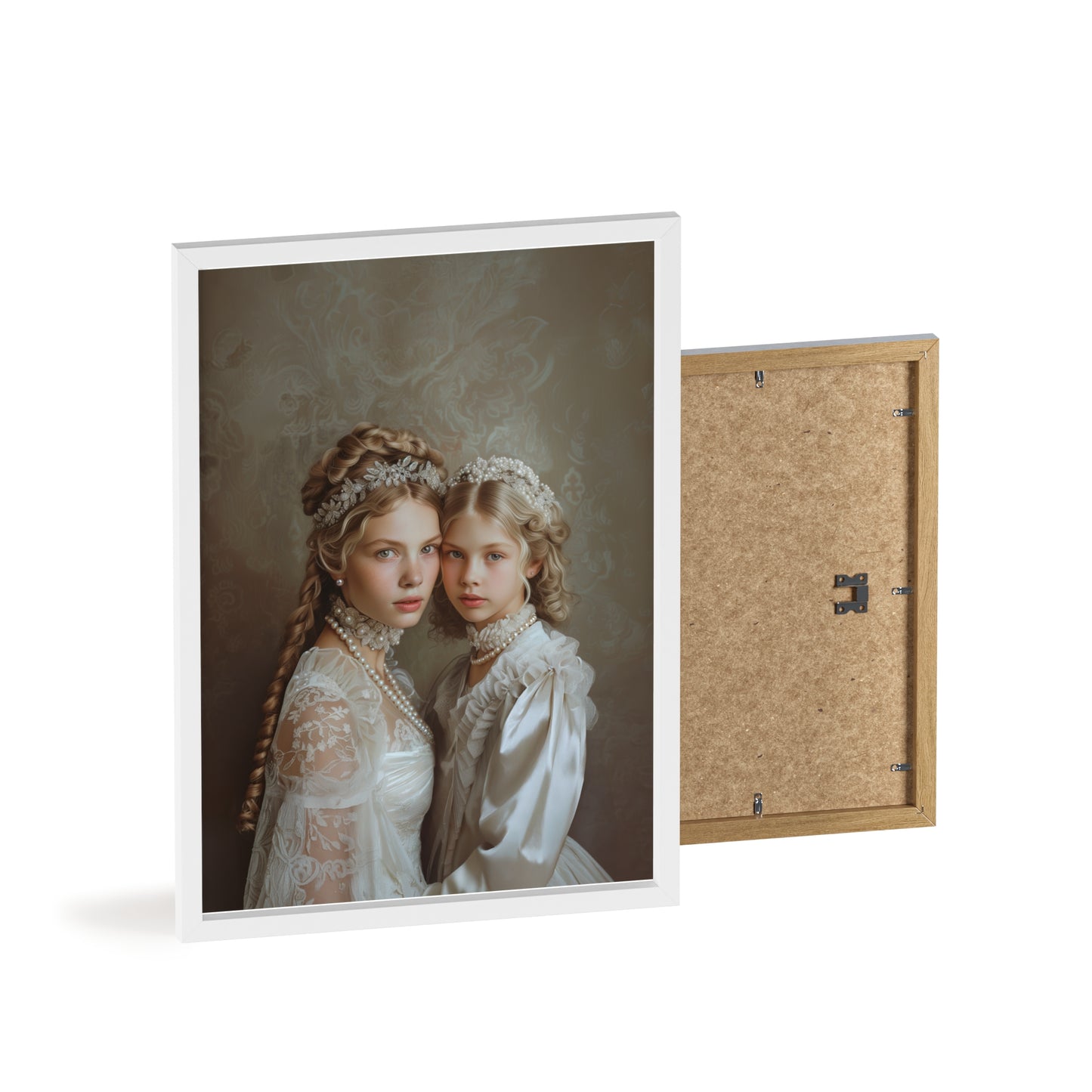 Portrait personnalisable - Henriette&Fille style classique