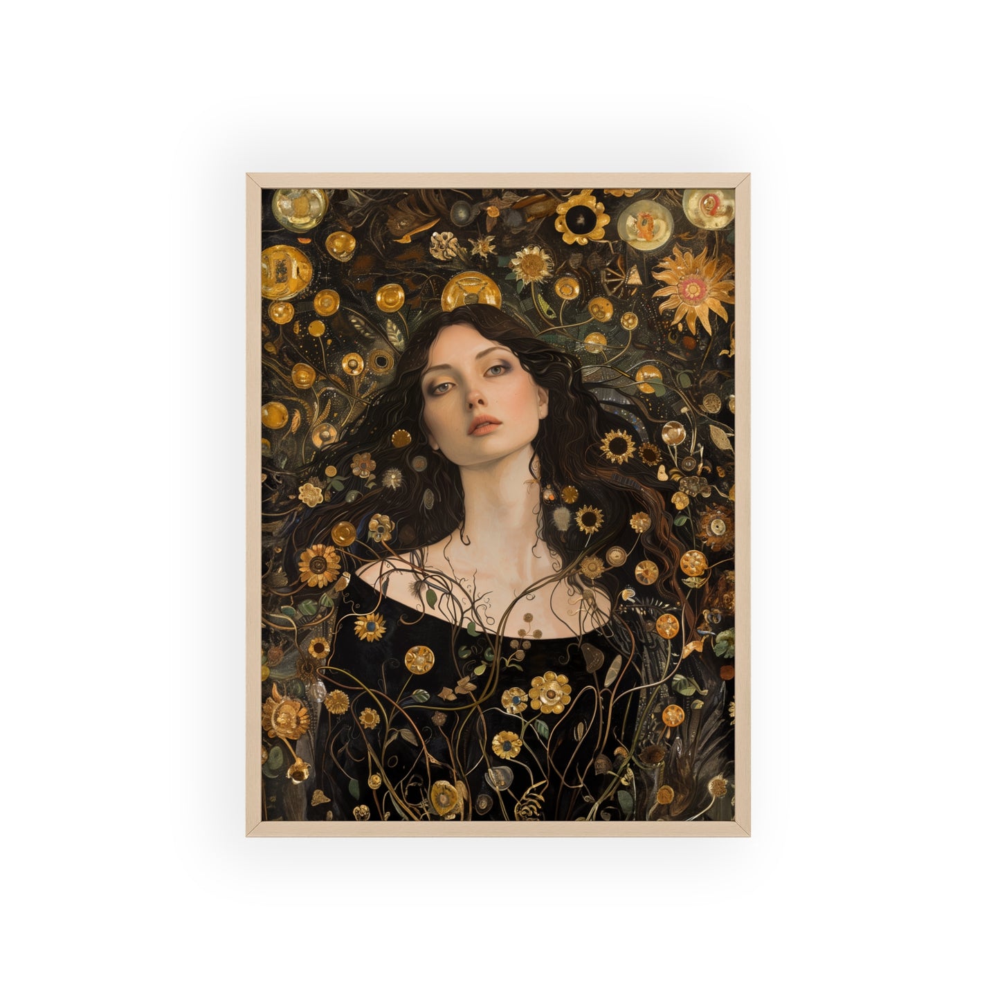 Portrait personnalisable - Daria Klimt Style