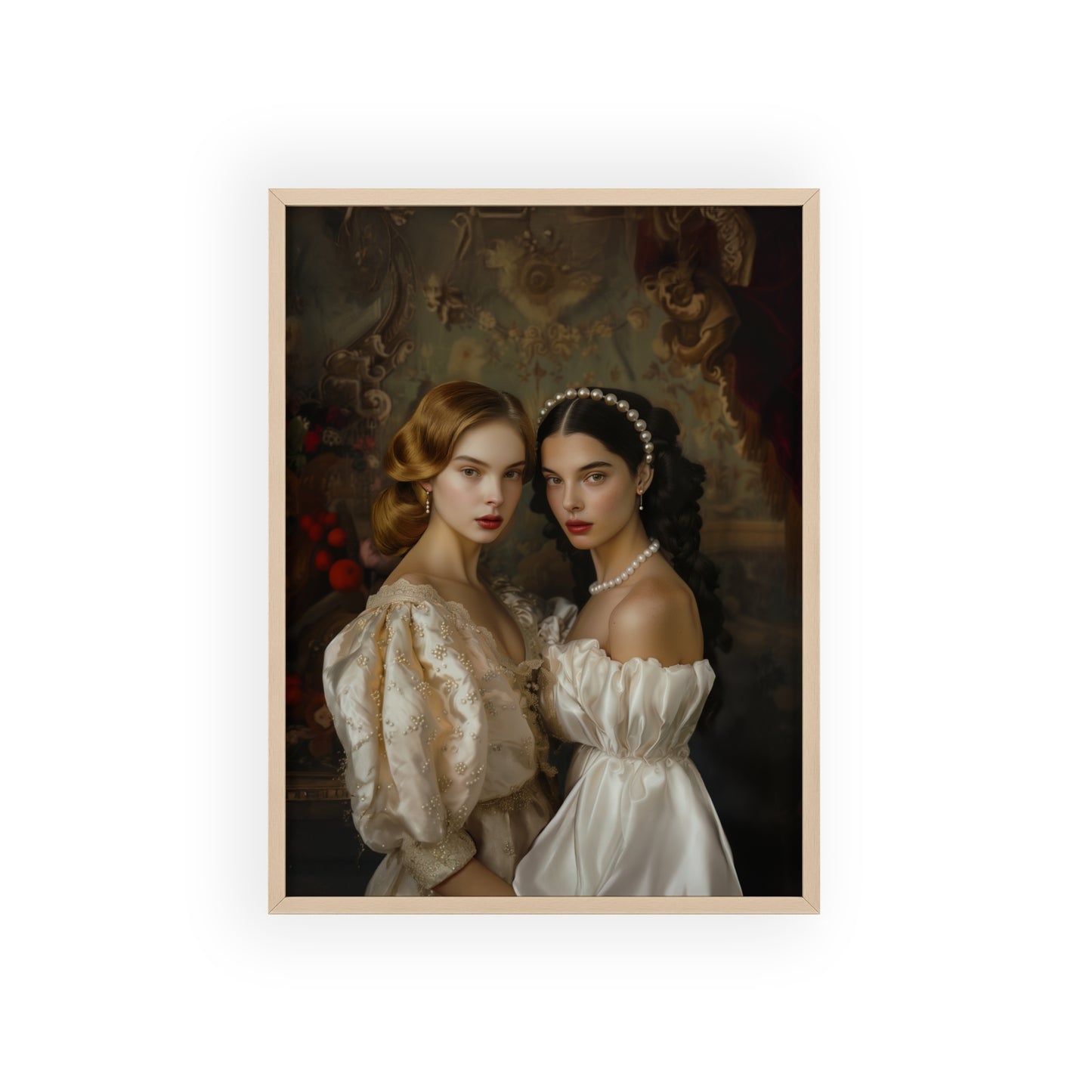 Portrait personnalisable - Dalilah&Lilah style classique