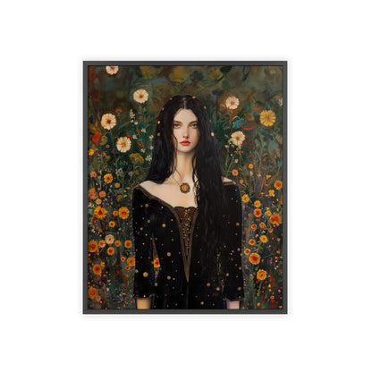 Portrait personnalisable - Leïla Klimt Style