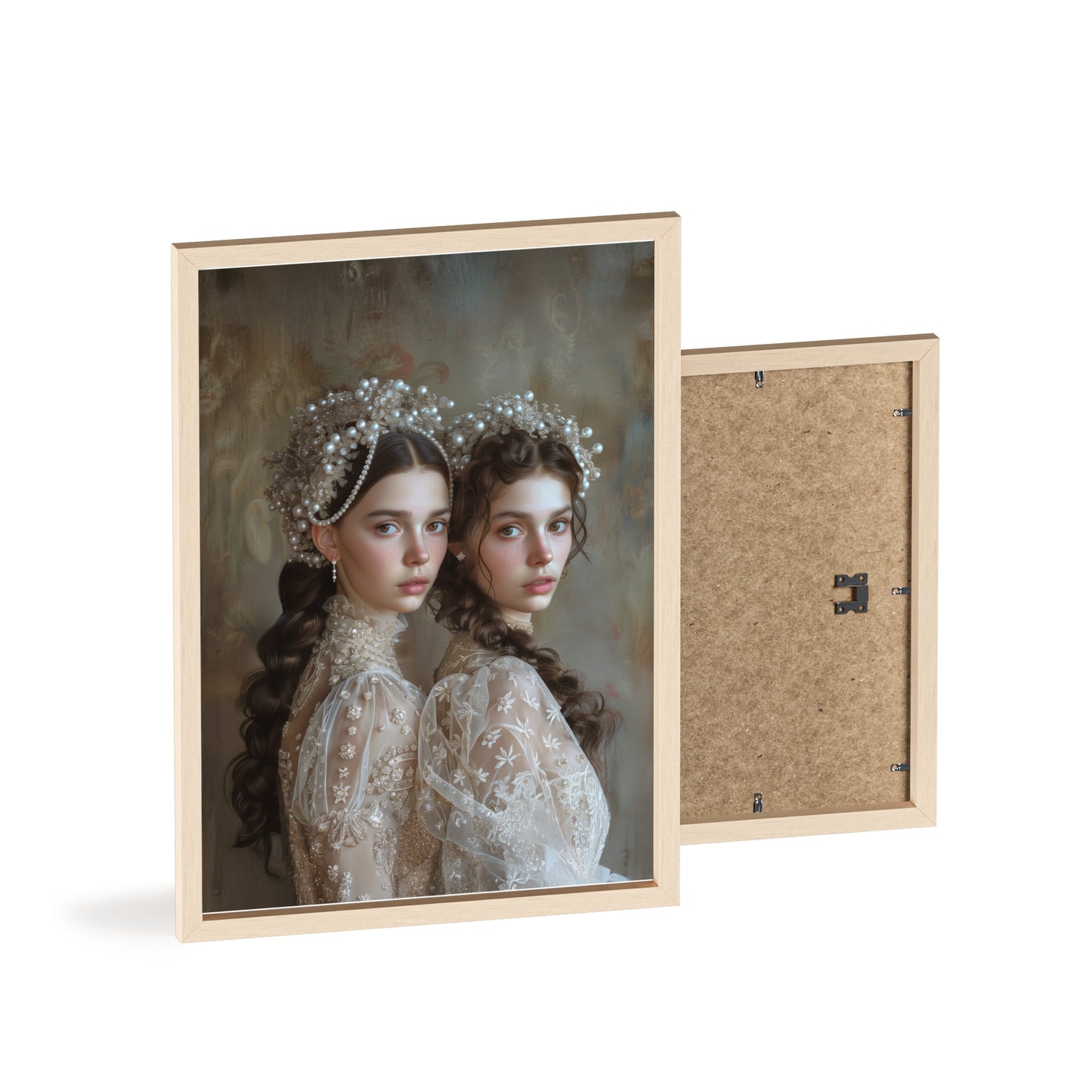 Portrait personnalisable - Soeurs Mira Style classique