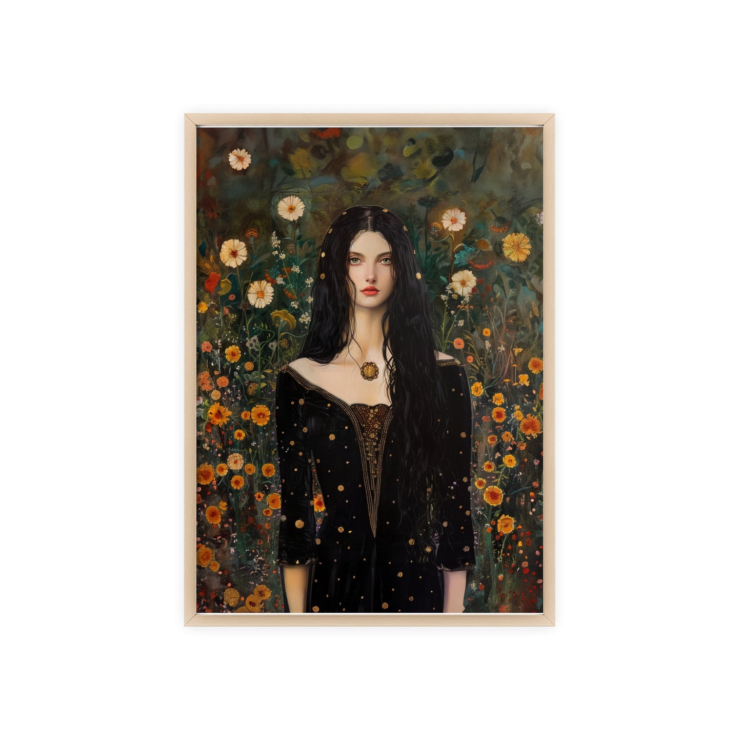 Portrait personnalisable - Leïla Klimt Style