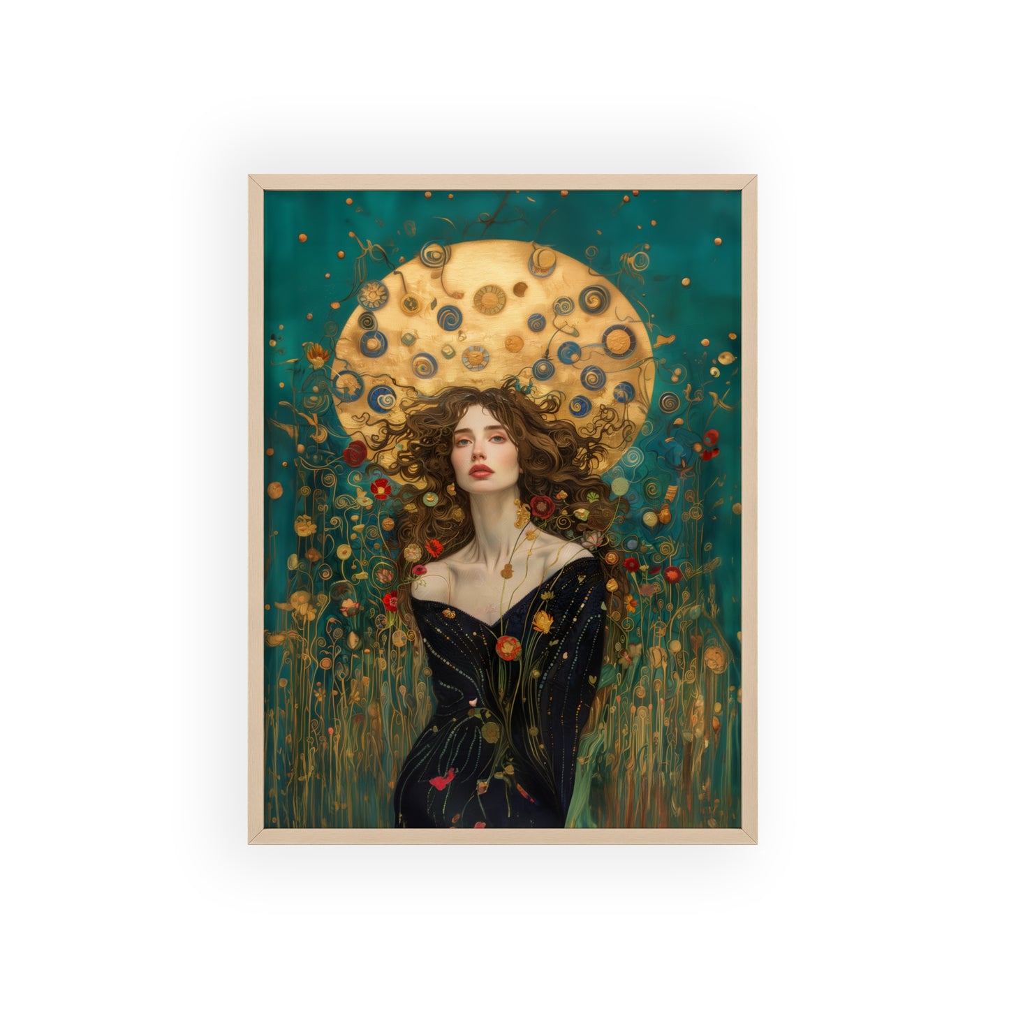 Portrait personnalisable - Keyla Klimt Style