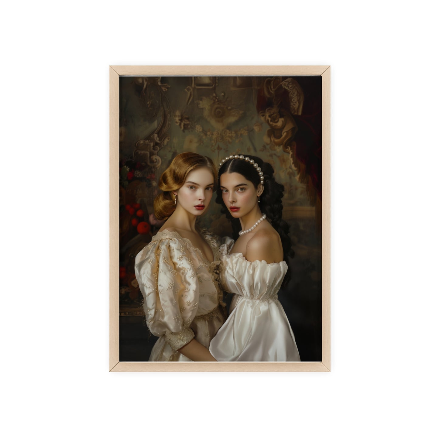 Portrait personnalisable - Dalilah&Lilah style classique