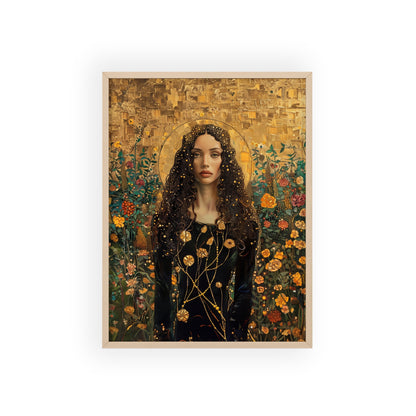 Portrait personnalisable - Selena Klimt Style