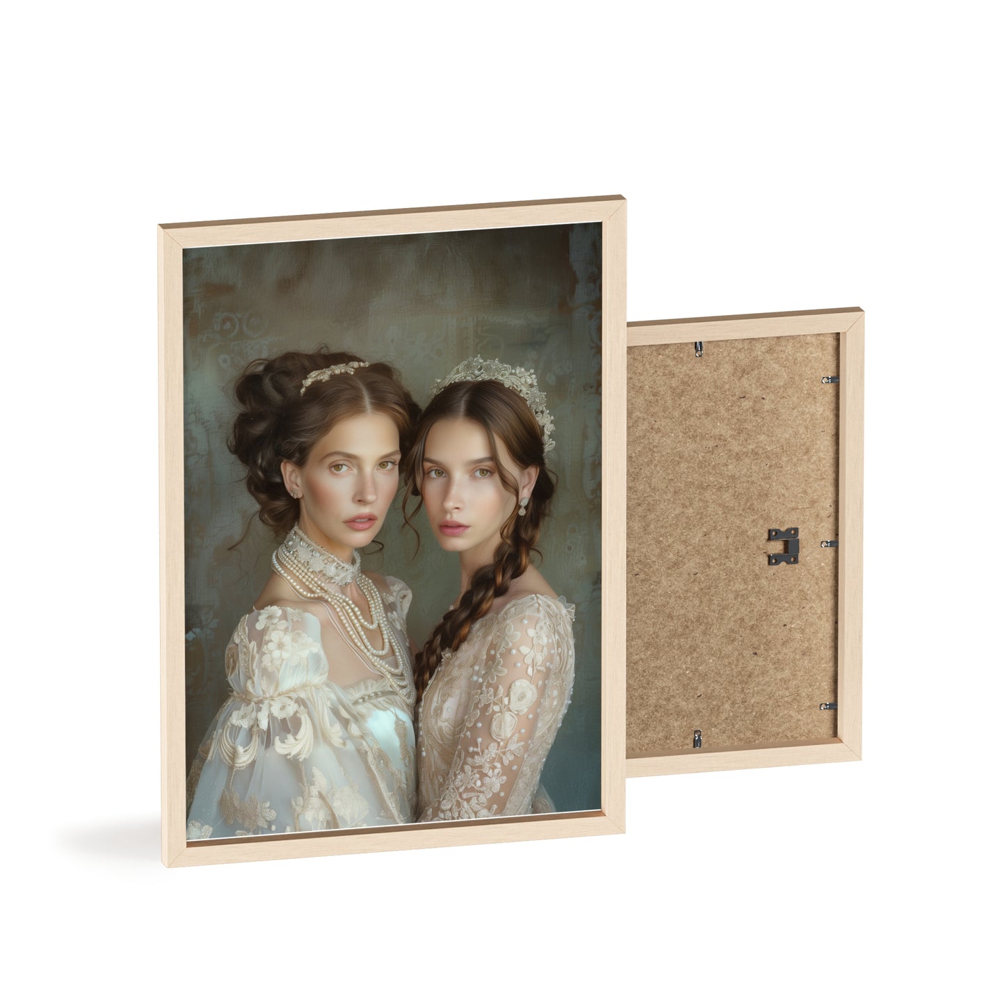 Portrait personnalisable - Mathilde&Fille style classique