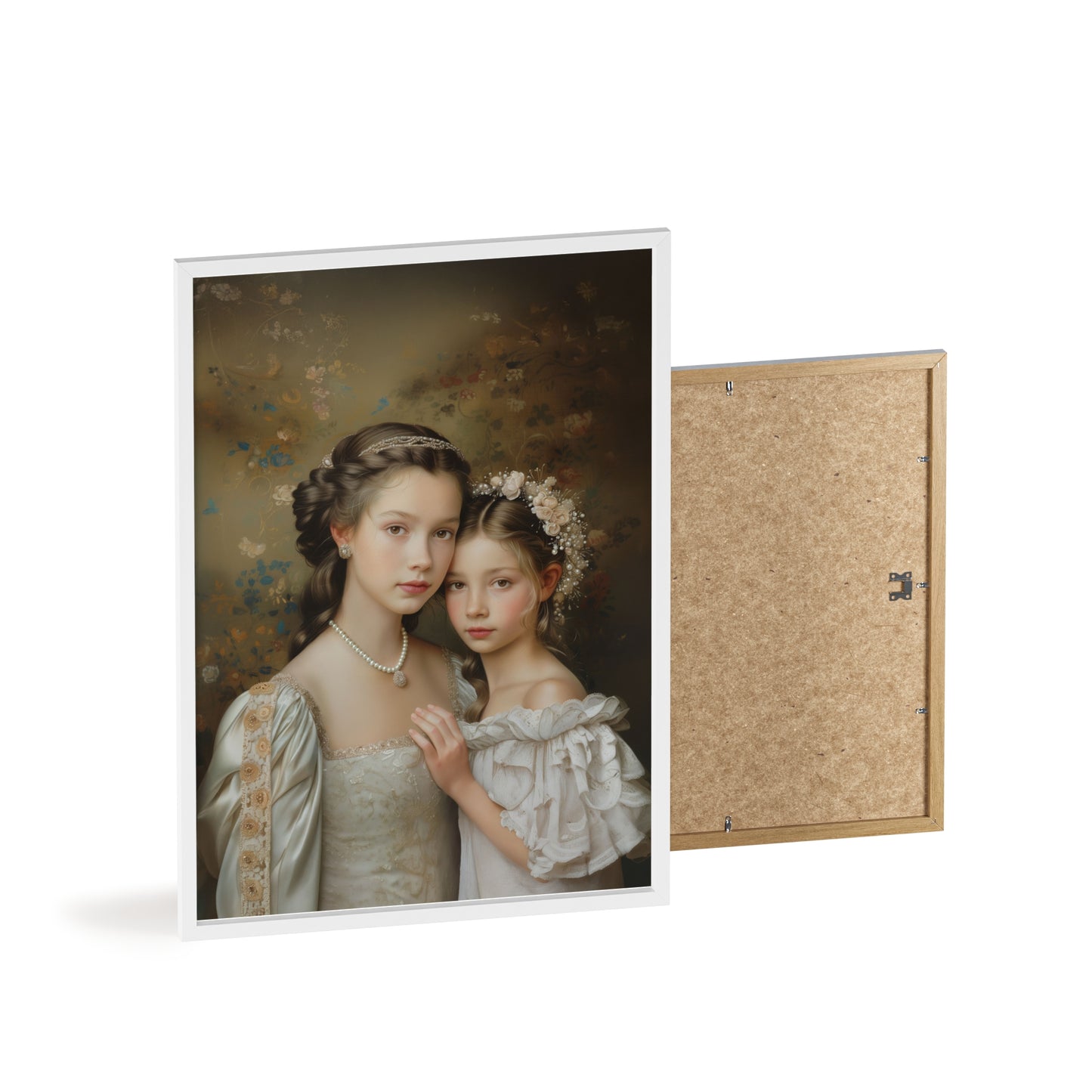 Portrait personnalisable - Clémence&Fille style classique