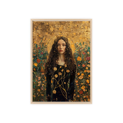 Portrait personnalisable - Selena Klimt Style