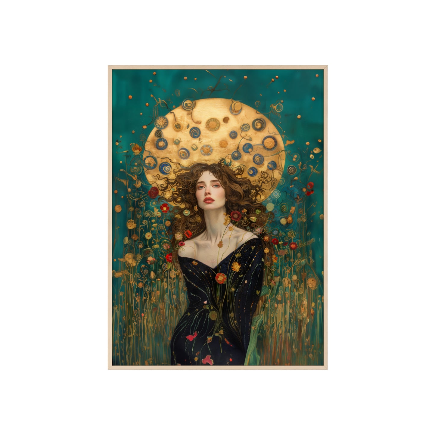 Portrait personnalisable - Keyla Klimt Style