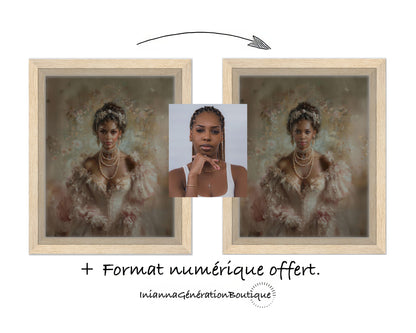 Canvas personnalisable - Solange