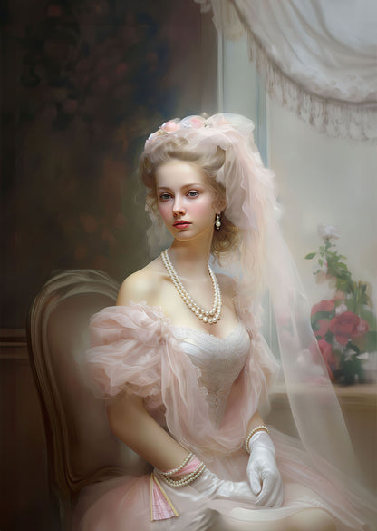 Portrait personnalisable - Antoinette style classique