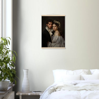 Poster personnalisable - Lucie & Victor