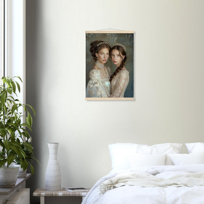 Poster personnalisable - Mathilde & Fille