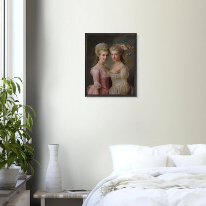 Portrait personnalisable - Diane & Apolline