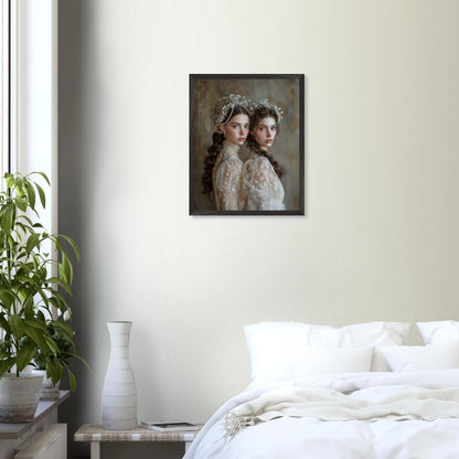 Portrait personnalisable - Mira & Soeur