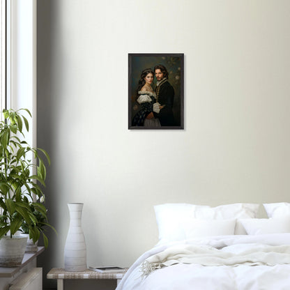 Portrait personnalisable - Maxence&Amélie