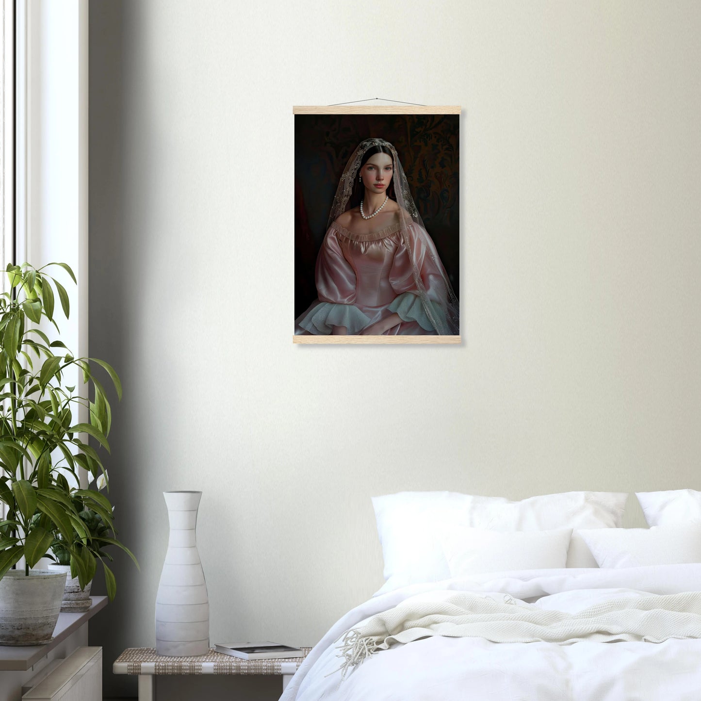 Poster personnalisable - Rose