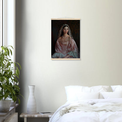 Poster personnalisable - Rose