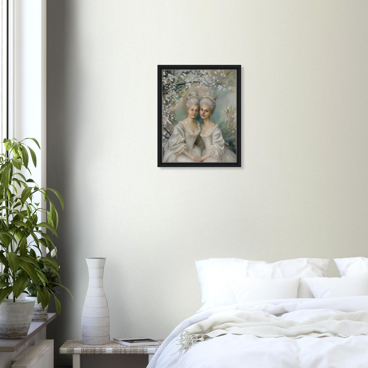 Canvas personnalisable - Blanche & Adèle