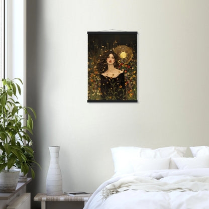 Poster personnalisable - Lilie