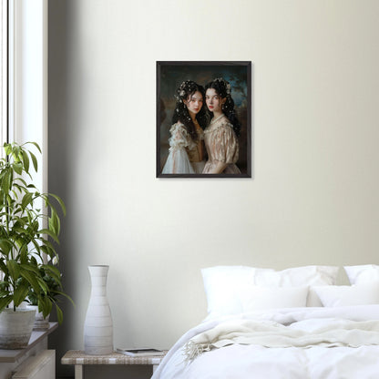 Portrait personnalisable - Estelle & Gisèle