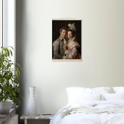 Poster personnalisable - Geneviève & Alfonso