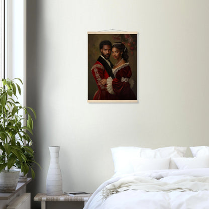 Poster personnalisable - Robert & Sybelle