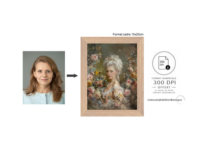 Cadre personnalisable - Céline