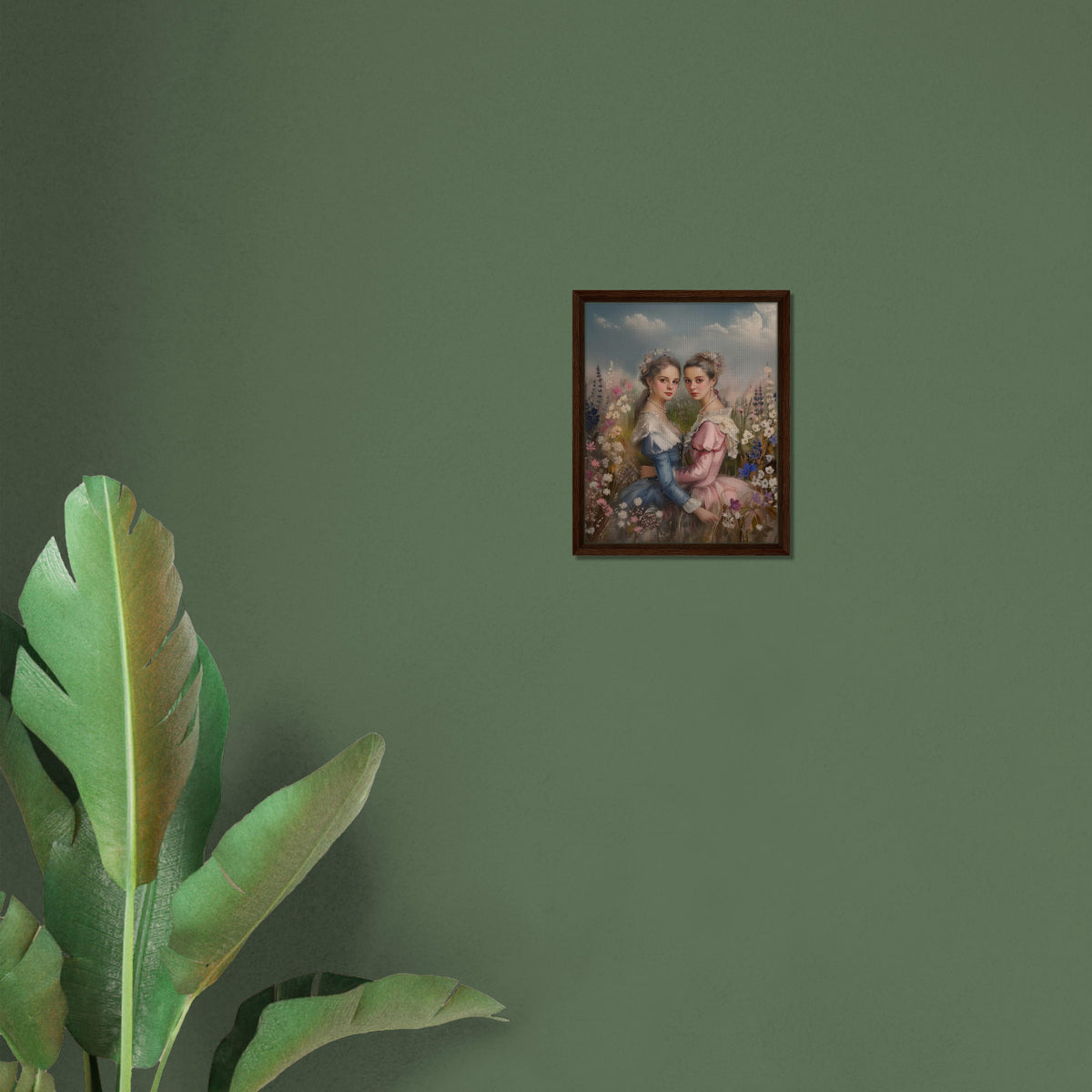 Canvas personnalisable - Marguerite & Victoire