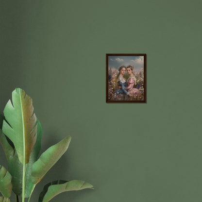 Canvas personnalisable - Marguerite & Victoire