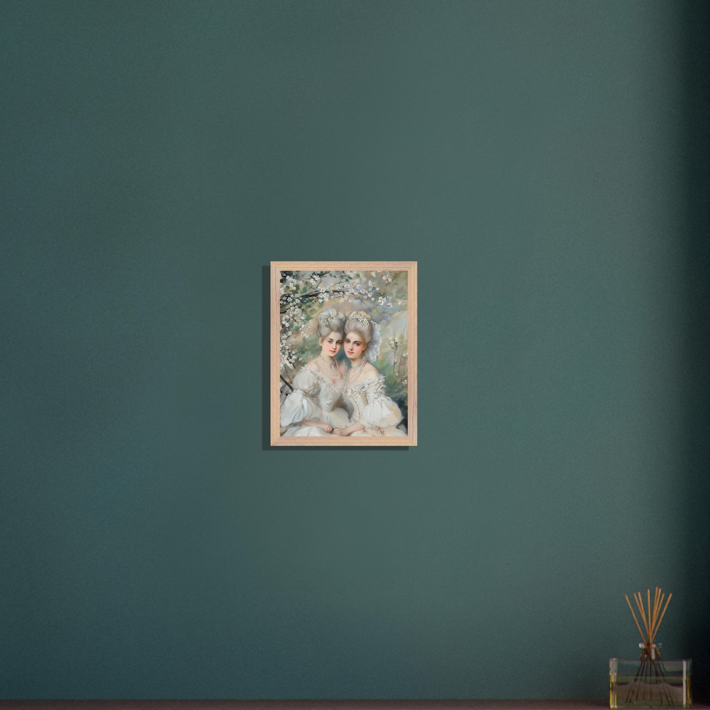 Cadre personnalisable - Blanche & Adèle